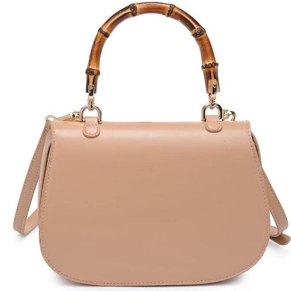 Allison Bamboo Top Handle Crossbody Natural - Picture 3 of 6